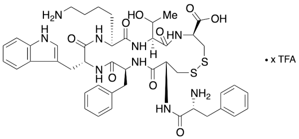 [Des-Thr-ol8]-[D-Cys7]-Octreotide TFA Salt