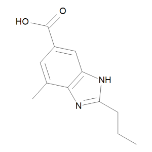 1H-Benzimidazole-4-methyl-2-propyl-6-carboxylic Acid