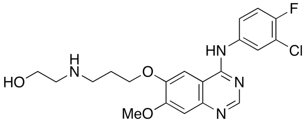 3-Desmorpholinyl-3-hydroxyethylamino Gefitinib