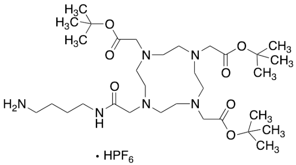 4-Aminobutyl-DOTA-tris(t-butyl ester) Hexafluorophosphate