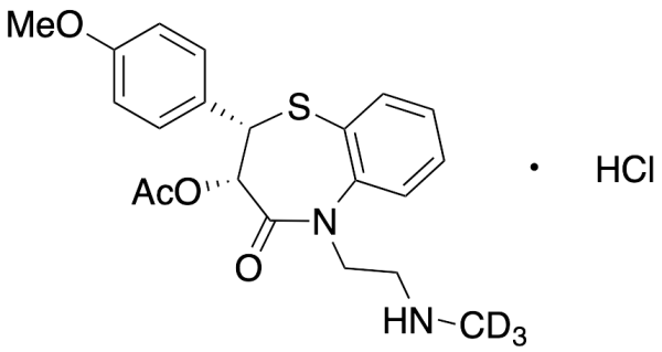 N-Desmethyl Diltiazem-d3 Hydrochloride