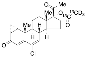 Cyproterone Acetate-13C2,d3