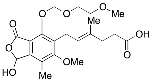(E)-6-[1,3-Dihydro-1-hydroxy-6-methoxy-4-[(2-methoxyethoxy)methoxy]-7-methyl-3-oxo-5-isobenzofuranyl]-4-methyl-4-hexenoic Acid