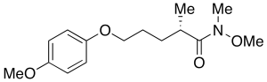 5-(4-Methoxyphenoxy)-N-methoxy-N,2-dimethyl-pentanamide