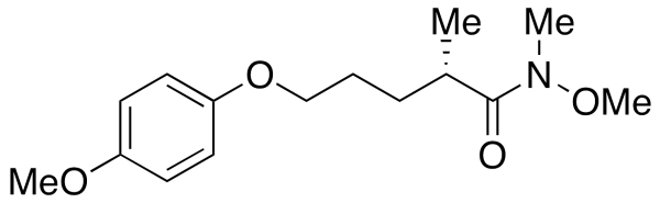5-(4-Methoxyphenoxy)-N-methoxy-N,2-dimethyl-pentanamide
