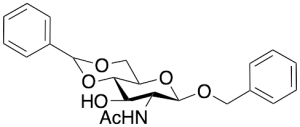 Benzyl 2-Acetamido-4,6-O-Benzylidene-2-Deoxy-Beta-D-Glucopyranoside