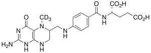 5-(Methyl-d3)tetrahydrofolic Acid (Mixture of Diastereomers)
