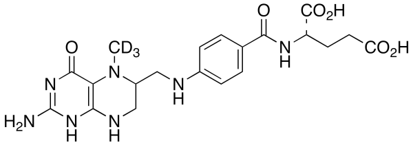 5-(Methyl-d3)tetrahydrofolic Acid (Mixture of Diastereomers)