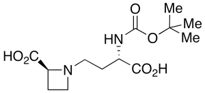 (AlphaS,2S)-2-Carboxy-Alpha-[[(1,1-dimethylethoxy)carbonyl]amino]-1-azetidinebutanoic Acid