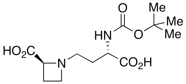 (AlphaS,2S)-2-Carboxy-Alpha-[[(1,1-dimethylethoxy)carbonyl]amino]-1-azetidinebutanoic Acid