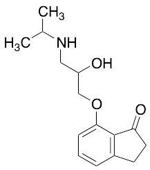 7-(2-Hydroxy-3-(isopropylamino)propoxy)-2,3-dihydro-1H-inden-1-one