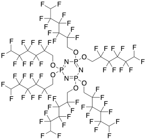 Hexakis(1H,1H,6H-Decafluorohexanoxy)phosphazene