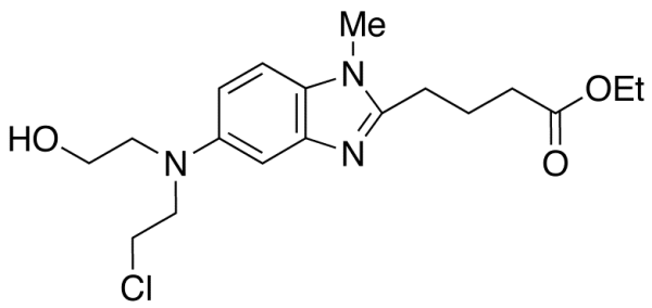 5-[(2-Chloroethyl)(2-hydroxyethyl)amino]-1-methyl-1H-benzimidazole-2-butanoic Acid Ethyl Ester