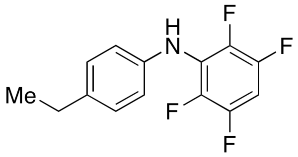 N-(4-Ethylphenyl)-2,3,5,6-tetrafluorobenzenamine