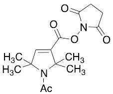 1-Acetyl-2,2,5,5-tetramethyl-3-pyrroline-3-carboxylic Acid N-Hydroxysuccinimide Ester