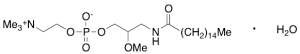 rac-3-Hexadecanamido-2-methoxypropan-1-ol Phosphocholine Monohydrate