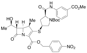 Ertapenem N-tert-Butyloxycarbonyl 4-Nitrophenyl Methyl Ester