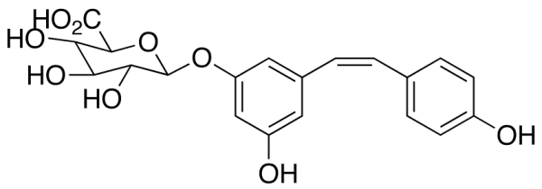 cis-Resveratrol 3-O-Beta-D-Glucuronide (contains up to 15% trans isomer)