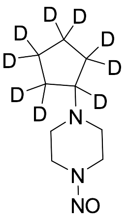 1-Cyclopentyl-4-nitrosopiperazine-d9
