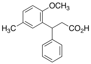3-(2-Methoxy-5-methylphenyl)-3-phenyl-propanoic Acid