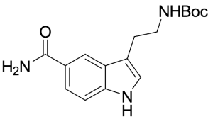 N-tert-Butoxycarbonyl-2-(5-carbamoyl-1H-indol-3-yl)ethylamine