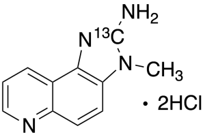 2-Amino-3-methyl-3H-imidazo[4,5-f]quinoline-2-13C Dihydrochloride