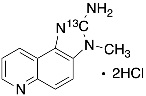 2-Amino-3-methyl-3H-imidazo[4,5-f]quinoline-2-13C Dihydrochloride