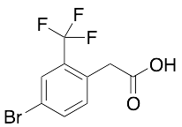 4-Bromo-2-(trifluoromethyl)phenylacetic Acid