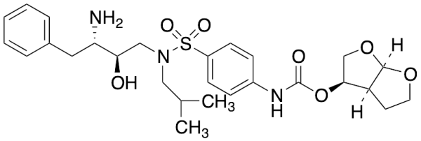 (3R,3aS,6aR)-Hexahydrofuro[2,3-b]furan-3-yl-4-(N-((2R,3S)-3-amino-2-hydroxy-4-phenylbutyl)-N-isobutylsulfamoyl)phenylcarbamate (Darunavir Impurity)