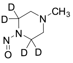 N-Methyl-N'-nitrosopiperazine-d4