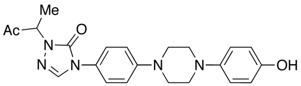2-[2-(3-Oxobutyl)]-4-{4-[4-(4-hydroxyphenyl)-piperazin-1-yl]-phenyl}-2,4-dihydro-[1,2,4-triazol-3-one