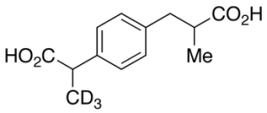 Ibuprofen Carboxylic Acid-d3 (Mixture of Diastereomers)