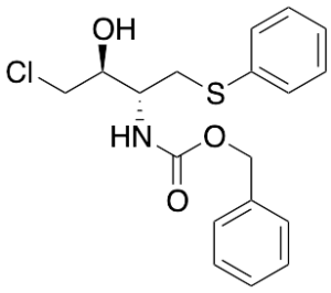 (2S,3R)-3-Carbobenzyloxyamino-1-chloro-4-phenylthio-butan-2-ol
