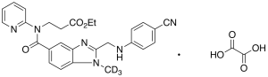 Deacetamidine Cyano Dabigatran-d3 Ethyl Ester Oxalate