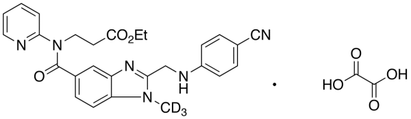 Deacetamidine Cyano Dabigatran-d3 Ethyl Ester Oxalate