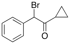 2-Bromo-1-cyclopropyl-2-phenylethanone (>85%)