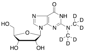 2-(Dimethylamino)guanosine-d6
