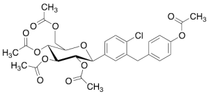 O-Pentaacetyl O-Desethyl Dapagliflozin