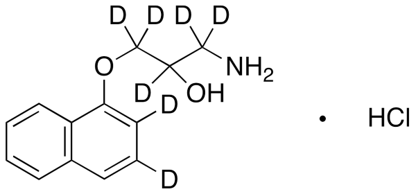 Nor Propranolol-d7 Hydrochloride