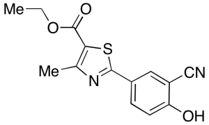 2-(3-Cyano-4-hydroxyphenyl)-4-methyl-1,3-thiazole-5-carboxylic Acid Ethyl Ester