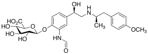 Formoterol O-beta-D-Glucuronide (mixture of diastereomers)