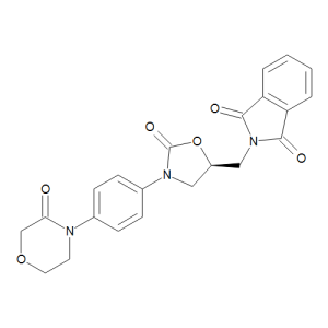 4-[4-[(5S)-5-Phthalimidomethyl-2-oxo-3-oxazolidinyl]phenyl]-3-morpholinone