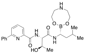 N-((2S,3R)-1-(((R)-1-(1,3,6,2-Dioxazaborocan-2-yl)-3-methylbutyl)amino)-3-hydroxy-1-oxobutan-2-yl)-6-phenylpicolinamide