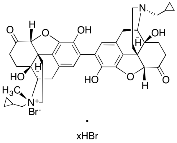 2,2’-Mono-N-methyl-bisnaltrexone Bromide Hydrobromide (~90%)