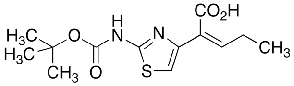 (Z)-2-[[(1,1-Dimethylethoxy)carbonyl]amino]-Alpha-propylidene-4-thiazoleacetic Acid