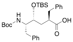 (AlphaR,DeltaS,GammaR)-Delta-[[(1,1-Dimethylethoxy)carbonyl]amino]-Gamma-[[(1,1-dimethylethyl)dimethylsilyl]oxy]-Alpha-(phenylmethyl)benzenehexanoic Acid