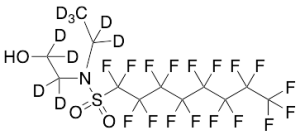 N-Ethyl-N-(2-hydroxyethyl)perfluorooctylsulphonamide-d9