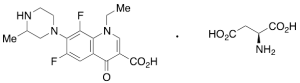 Lomefloxacin Aspartate