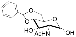 2-Acetamido-4,6-O-benzylidene-2-deoxy-D-glucopyranose