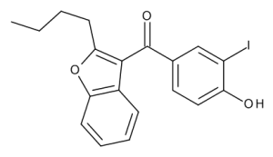 De(diethylaminoethyl-5-iodo) Amiodarone